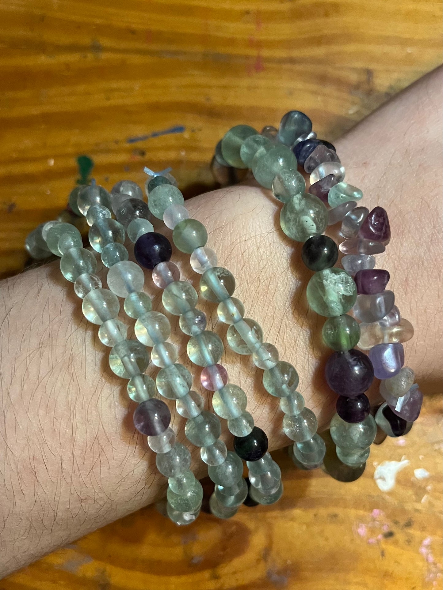Fluorite bracelet