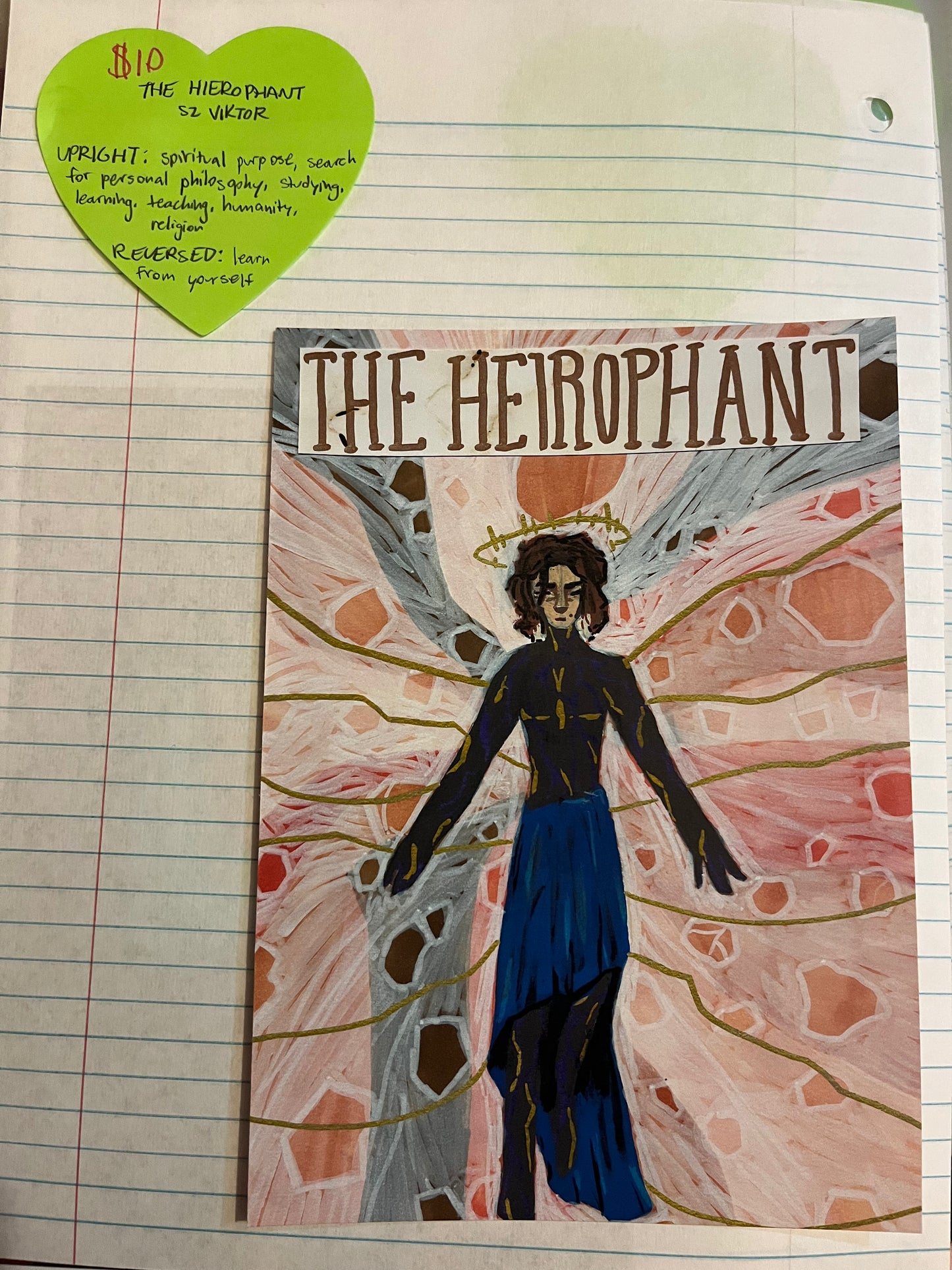 Arcane Arcana Tarot | Viktor | The Heirophant