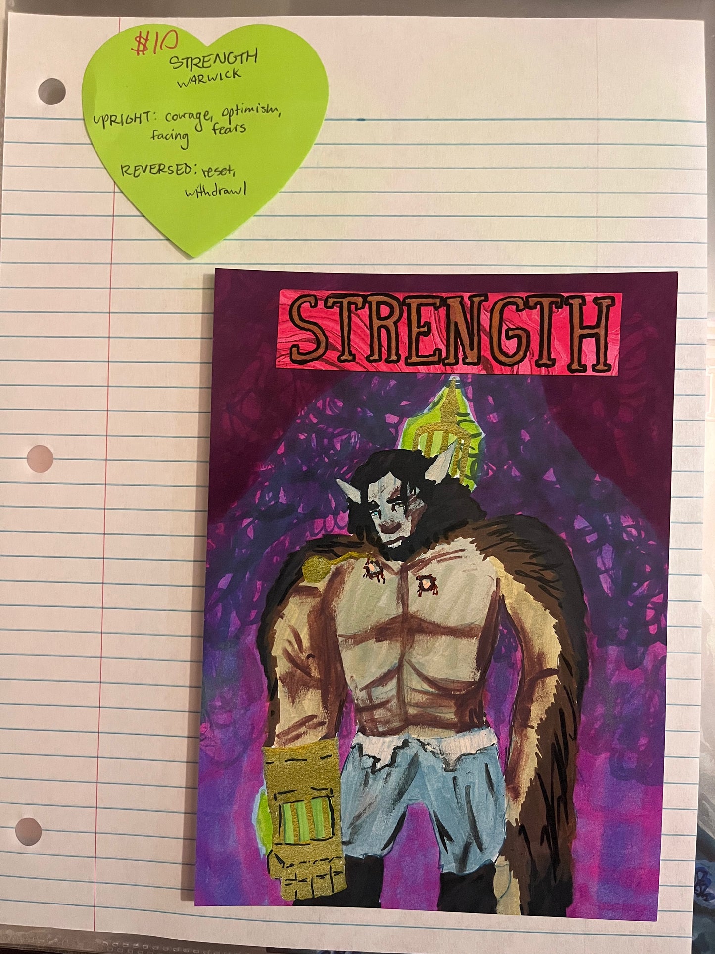 Arcane Arcana Tarot | Warwick | Strength