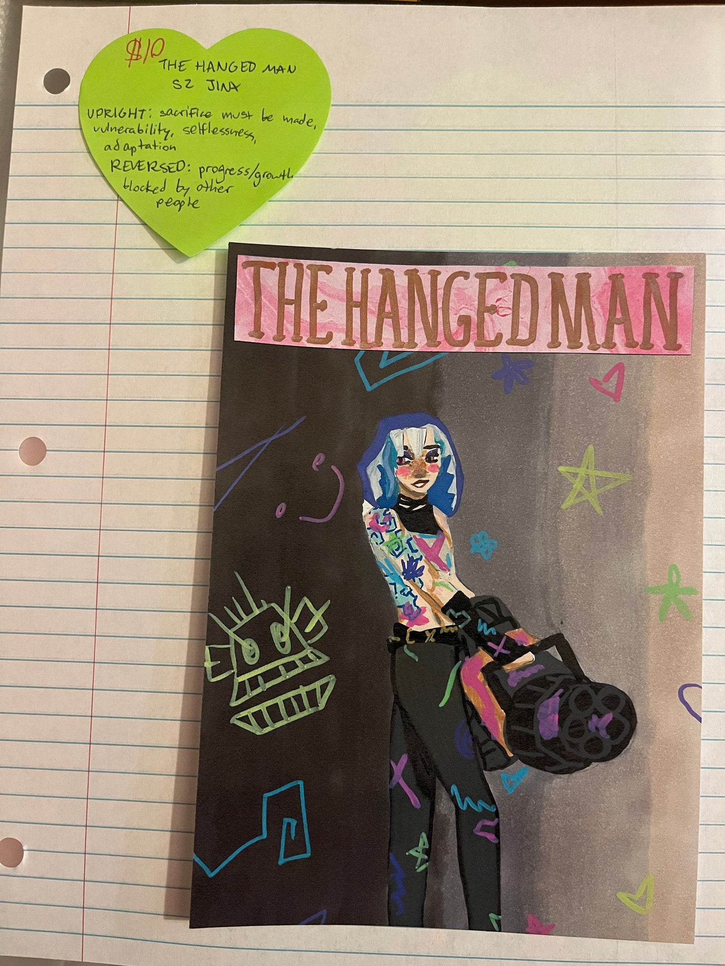 Arcane Arcana Tarot | S2 Jinx | The Hanged Man