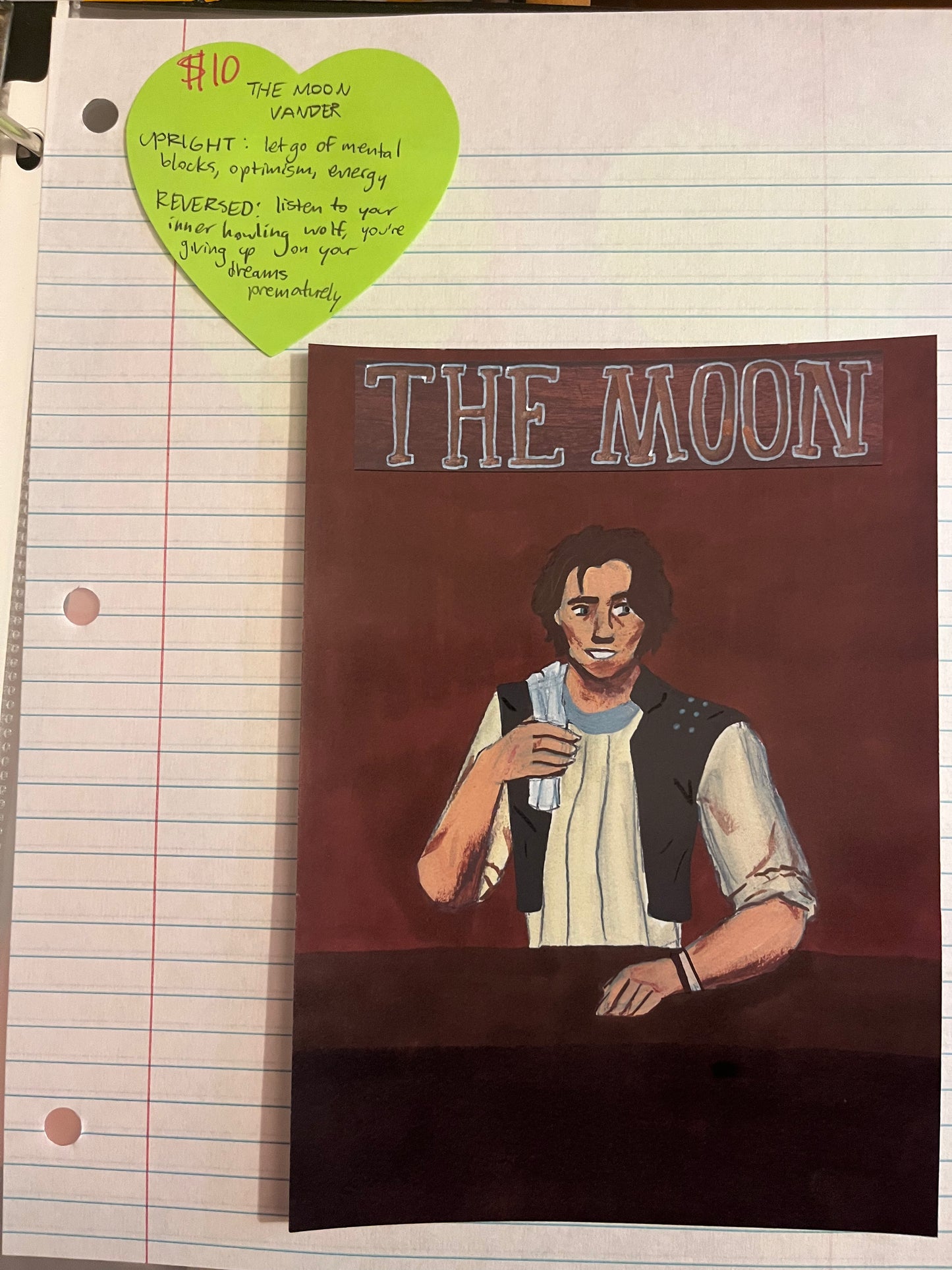 Arcane Arcana Tarot | Vander | The Moon