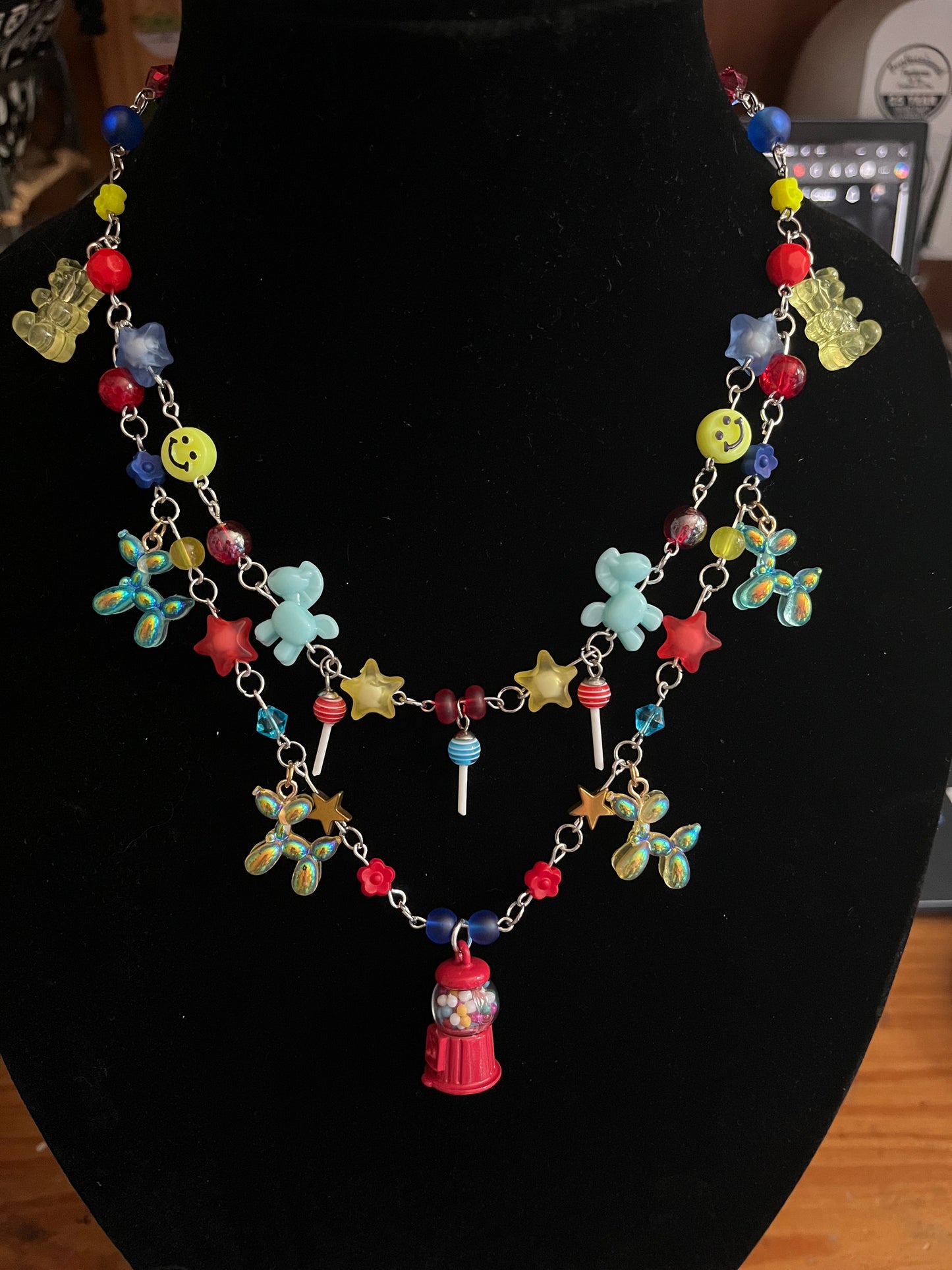 Clown Candi necklace