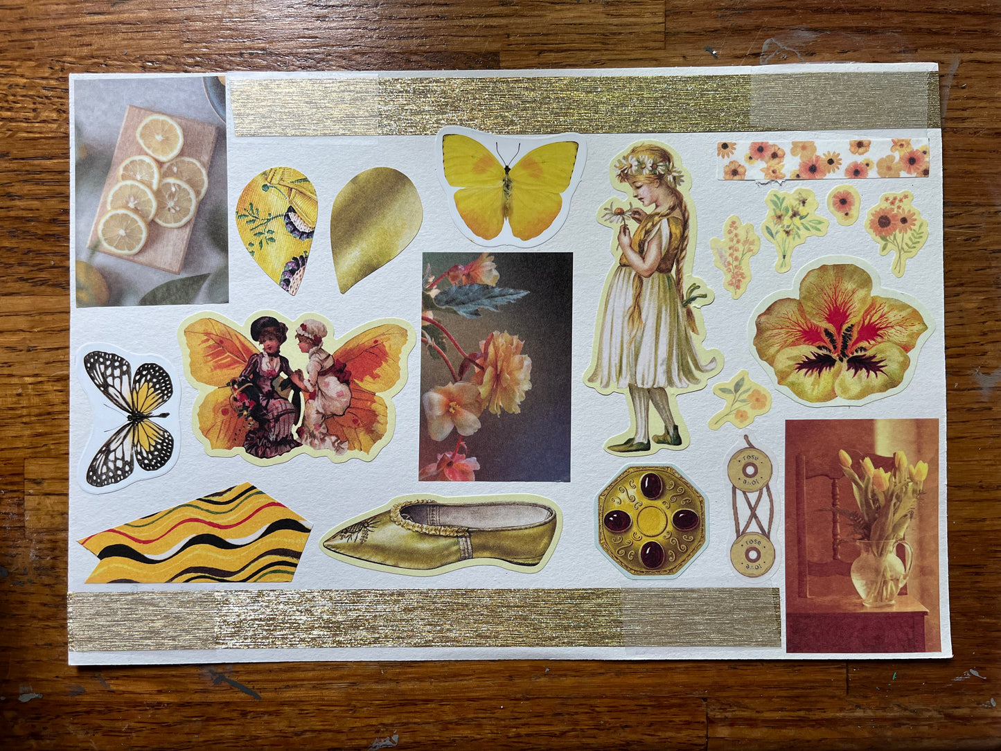 Yellow Collage