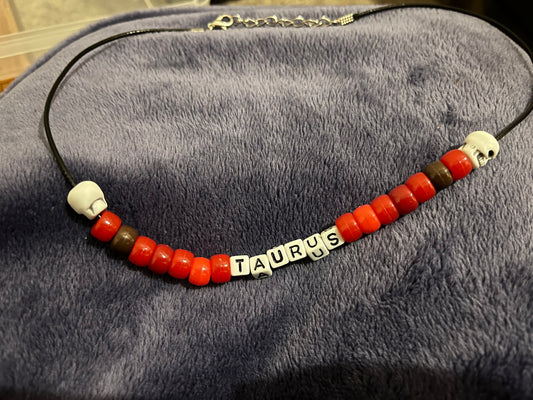 Taurus necklace