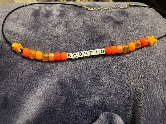 Scorpio necklaces