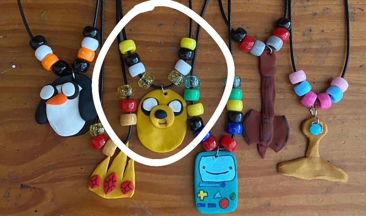 Jake the Dog Adventure Time Necklace