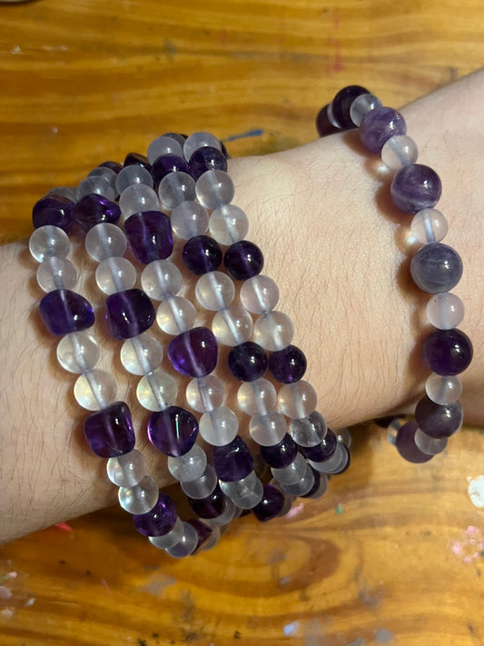 Amethyst bracelet