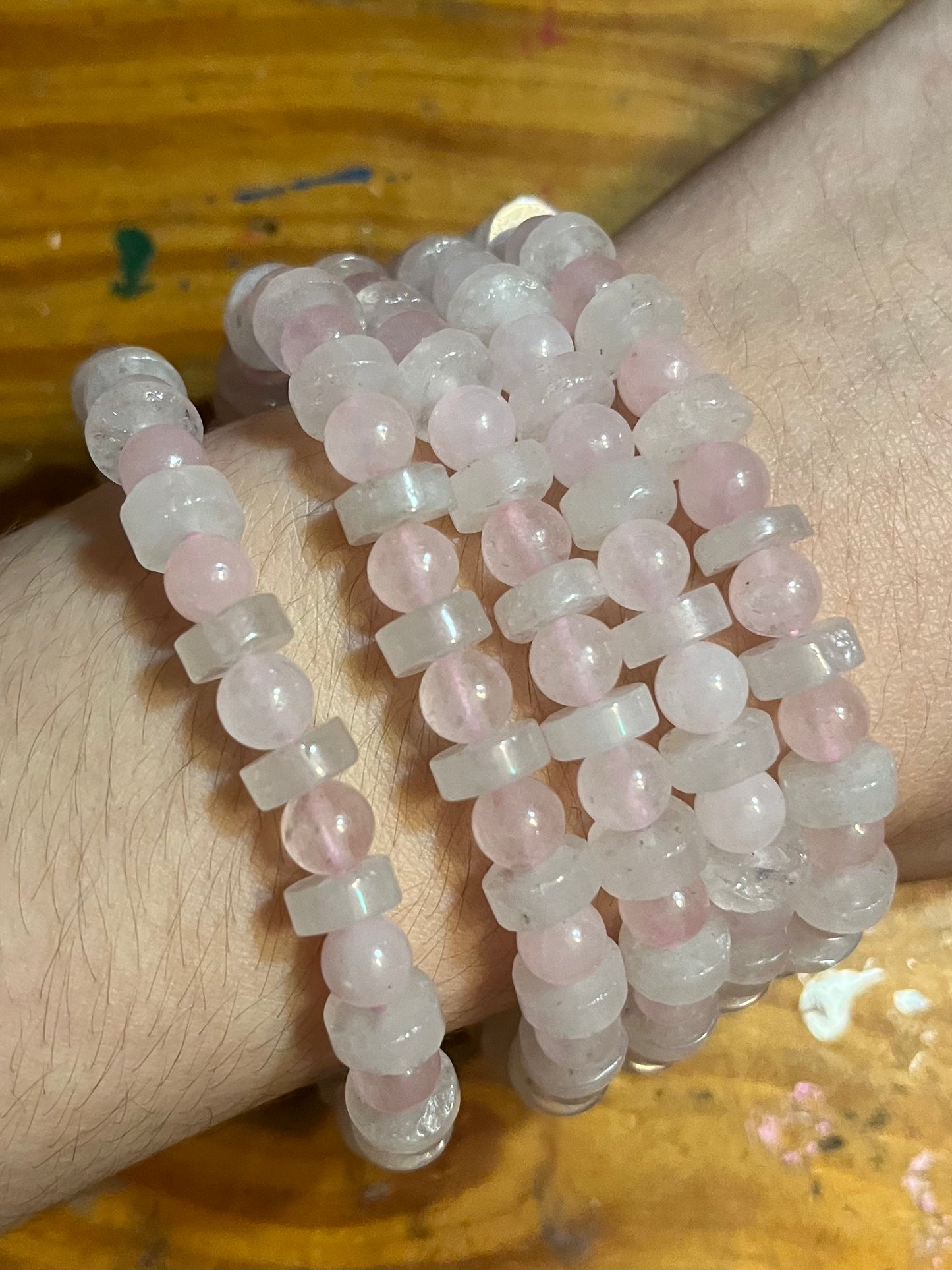 Rosequartz bracelet
