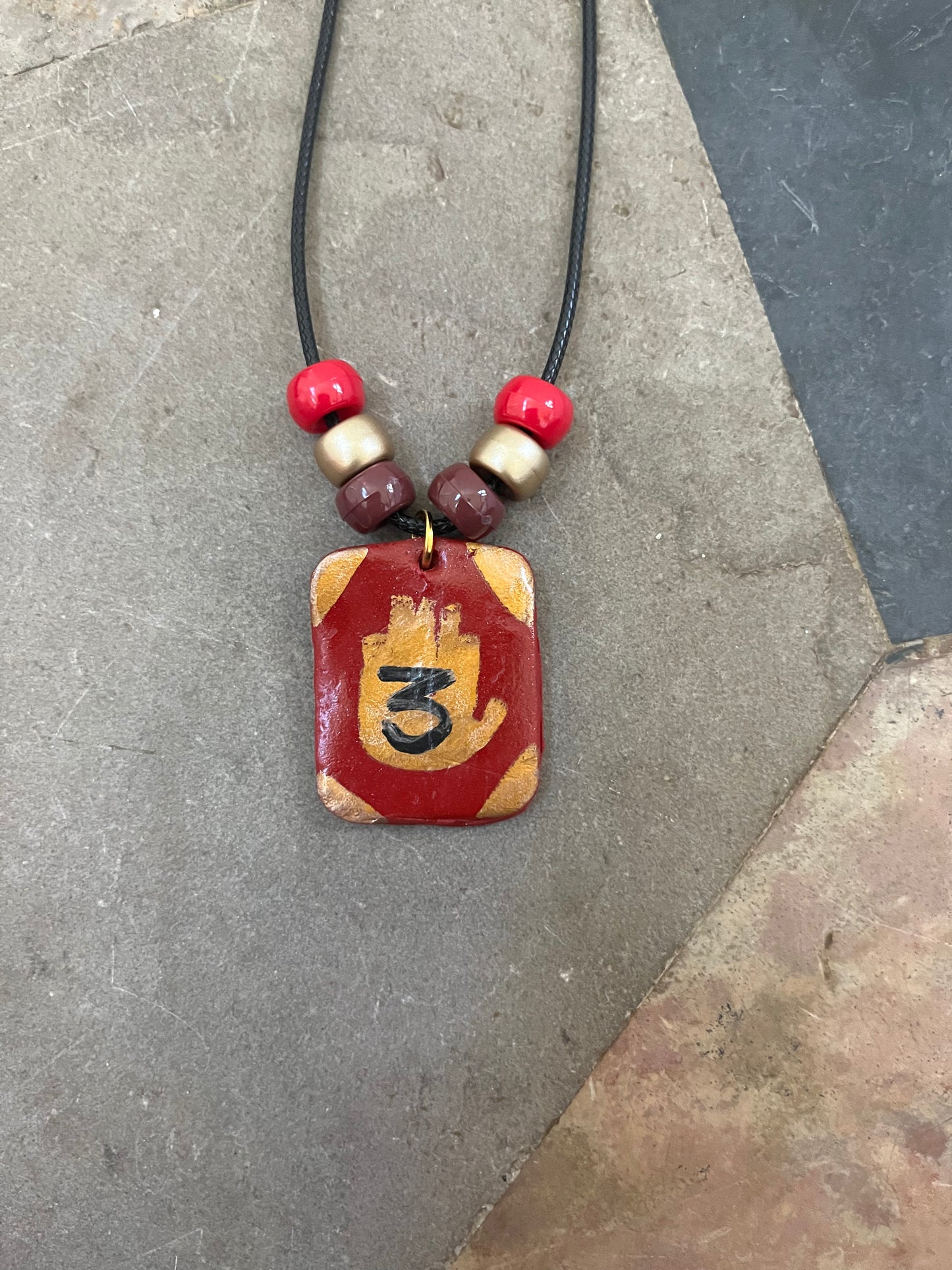 Journal 3 necklace Gravity Falls