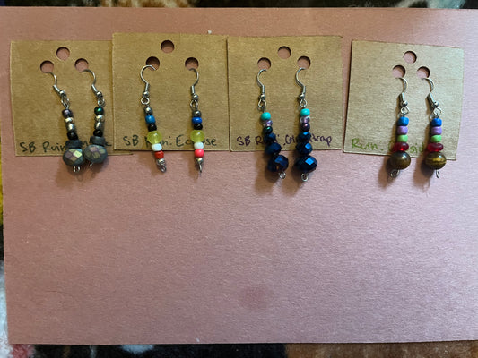 Security Breach Ruin themed earrings